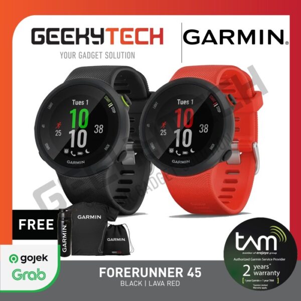 Garmin forerunner best sale 45 spesifikasi